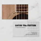 リズム-セピア色のクローズアップ1 --をつかまえて下さい 名刺 (正面/裏面)