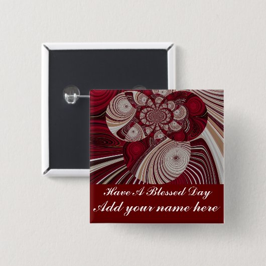 リズム_ 缶バッジ (正面&裏面)