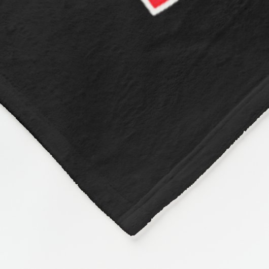 リズメリーマシグマスサンタクロースおもしろいクリスマス フリースブランケット (角)