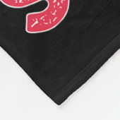 リズメリーマシグマスサンタクロースおもしろいクリスマス フリースブランケット (角)