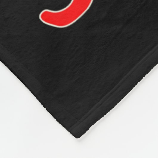 リズメリーマスシグマスゲンアルファトランプサンタキリスト フリースブランケット (角)