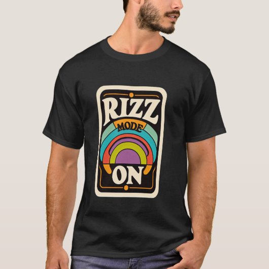 リズモードオン 人を惹きつける自信 Tシャツ (正面)