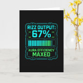 リズ出力67% オーラ効率最大 テクノロジーゲーマーS カード (黄色い花)