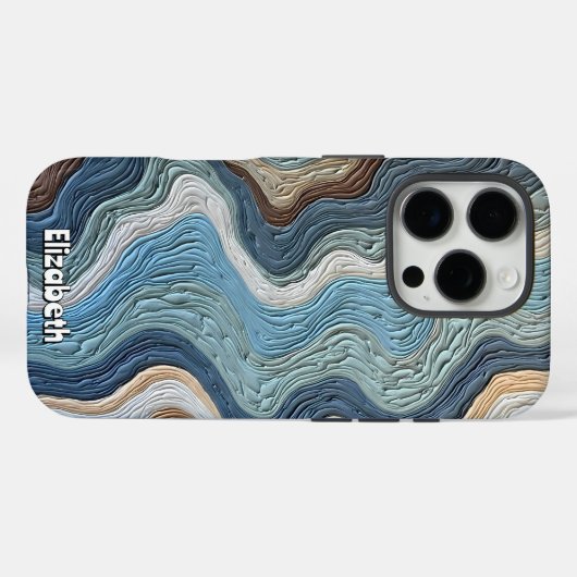 リズ自然ミカル流 Case-Mate iPhoneケース (裏面 (横))