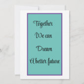 リズ・トラスはクリスマスまでに消える サンキューカード (裏面)