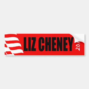 リズCHENEY バンパーステッカー