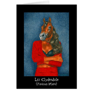 リズClydesdale (ファッションのロバ)