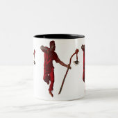リズLOZ著ELEGGUAの踊り ツートーンマグカップ (中央)