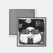 リセおもしろいボ日本のール マグネット (正面/裏面)