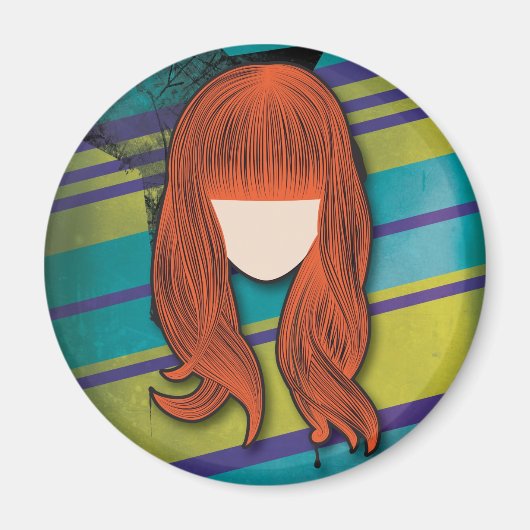 リセ・ロッテがパンクする マグネット (正面)