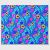 リソプリント花色ブライト ラッピングペーパー (フラット)