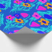 リソプリント花色ブライト ラッピングペーパー (角)