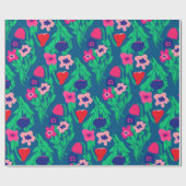 リソプリント花色 ラッピングペーパー (フラット)