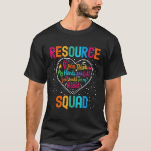 リソース分隊の感謝ウィーク新学期He Tシャツ