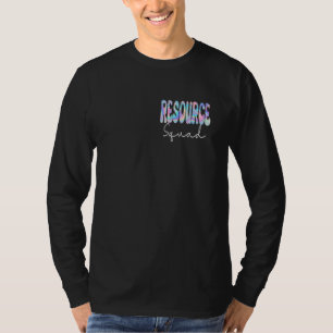 リソース分隊Groovy新学期かわいい先生 Tシャツ