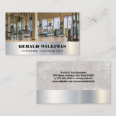 リゾートジム | 健康フィットネス 名刺 (正面/裏面)