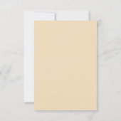 リゾートビーチを舞台にした夢のようなウェディング 出欠カード (裏面)