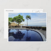 リゾートプール ポストカード (正面/裏面)