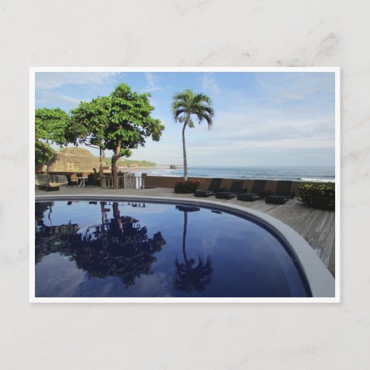 リゾートプール ポストカード (正面)