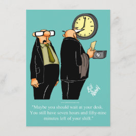 リタイアおもしろいルユーモアパーティの招待状 招待状