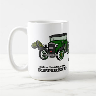 リタイアアンティーク車 コーヒーマグカップ