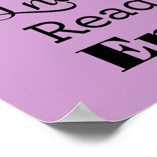 リタイアインスピレーションの言葉 |ブラックタイポグラフィ ポスター (角)