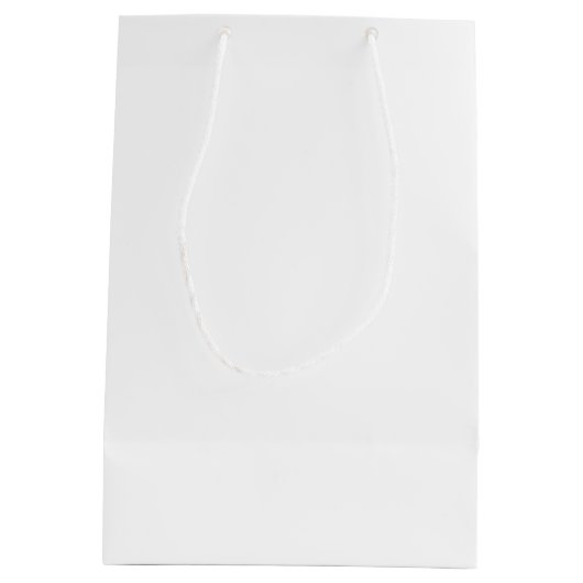 リタイアウォーターカラーレッドローズブッシュ ミディアムペーパーバッグ (裏面)