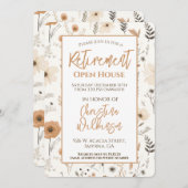 リタイアオープンハウスパーティーボホフローラ 招待状 (正面/裏面)