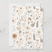 リタイアオープンハウスパーティーボホフローラ 招待状 (裏面)