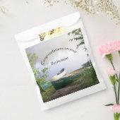 リタイアカヌー川で フェイバーバッグ (封をした状態)