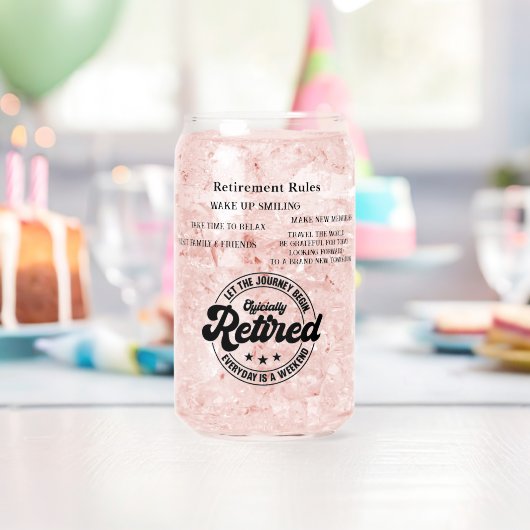 リタイアカングラス ガラス缶 (インサイチュ (バースデー))