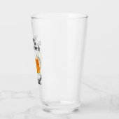 リタイアギフトハッピー応援ビール名前をカスタムする タンブラーグラス (左)