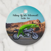 リタイアゲッコカスタムバイクに乗り出す フェイバータグ (正面)