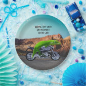 リタイアゲッコカスタムバイクに乗り出す ペーパープレート (パーティー)