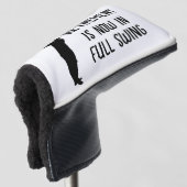 リタイアゴルファー誕生日退職したハッピーリタイア ゴルフヘッドカバー (3/4 正面)