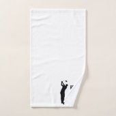 リタイアゴルファー誕生日退職したハッピーリタイア バスタオルセット (ハンドタオル)