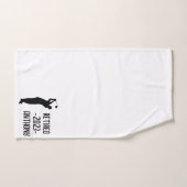 リタイアゴルファー誕生日退職したハッピーリタイア バスタオルセット (ハンドタオル)