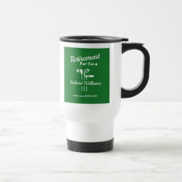 リタイアゴルフクラブをテーマにしたPar Tee トラベルマグ