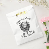 リタイアゴルフボールTeeクラブおめでとう フェイバーバッグ (封をした状態)