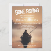 リタイアゴーン魚釣りサンライズ退職した漁師 招待状 (正面)