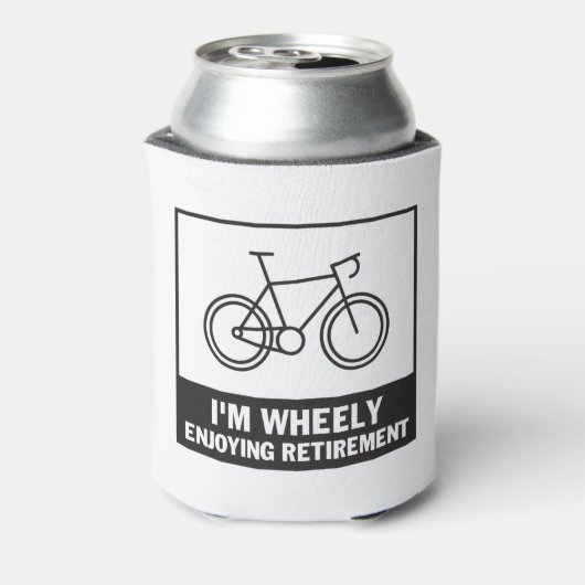 リタイアサイクリングバイクを楽しおもしろいんでいる 缶クーラー (缶裏面)