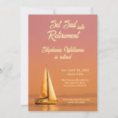 リタイアセットがリタイアセールに出帆航海の 招待状 (正面)