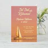リタイアセットがリタイアセールに出帆航海の 招待状 (スタンド正面)
