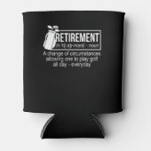 リタイアチェンジ遊ゴフェーデイ 缶クーラー (正面)