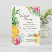 リタイアトロピカルサマーカクテルパーティー 招待状 (スタンド正面)