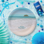 リタイアトロピカルビーチ紙プレート ペーパープレート (パーティー)