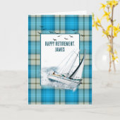 リタイアハイリングサイルボートをプレイドに カード (黄色い花)