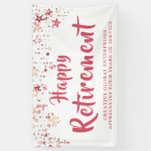 リタイアバラ金ゴールドスターブラシ 横断幕 (縦)