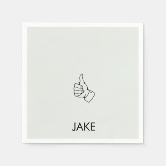 リタイアパーソナライズされたンセージがカクテルIIを飲む スタンダードカクテルナプキン (正面)