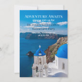 リタイアパーティーアドベンチャーアワティスギリシャメディ 招待状 (正面)